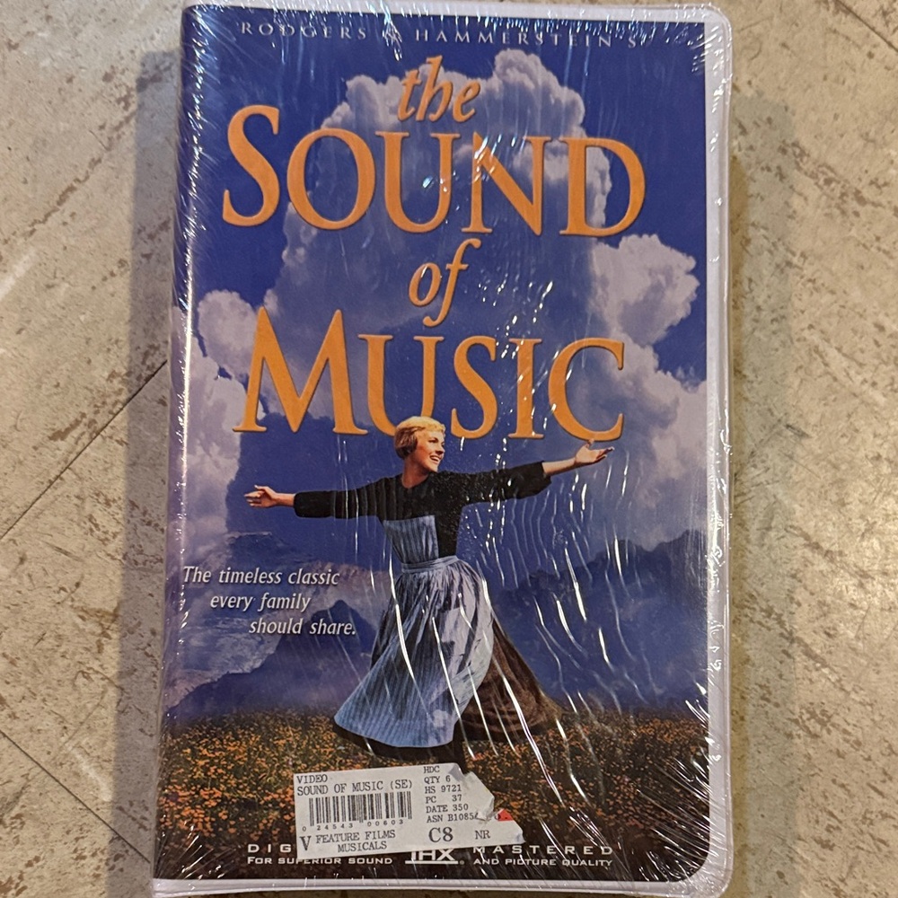 The Sound of Music VHS Tape